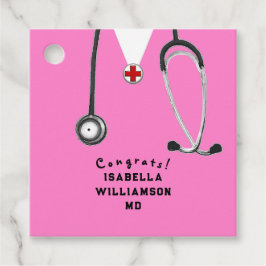 Doktor Medical School Studenten Gåvor Etiketter