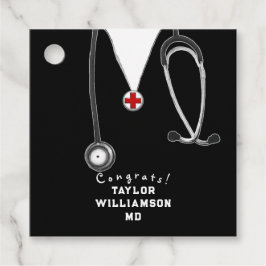 Doktor Medical School Studenten Gåvor Etiketter