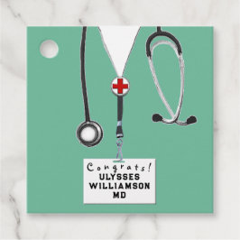 Doktor Medical School Studenten Gåvor Etiketter