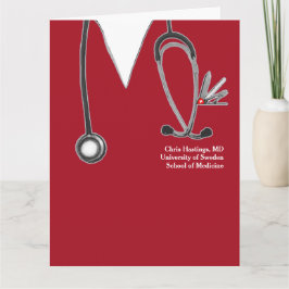 Doktor Medical School Studenten Kort