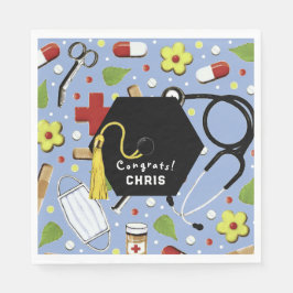 Doktor Medical School Studenten Pappersservett