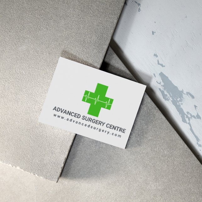 Doktor Medicinsk professionell Visitkort (Surgeon Doctor Medical professional Business Card)