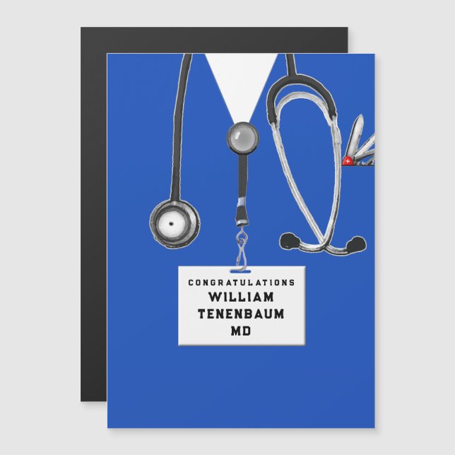 Doktor Medicinskola Examen (Fram/baksida)