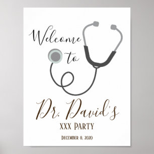Doktor, Nurse, sjukhus Poster