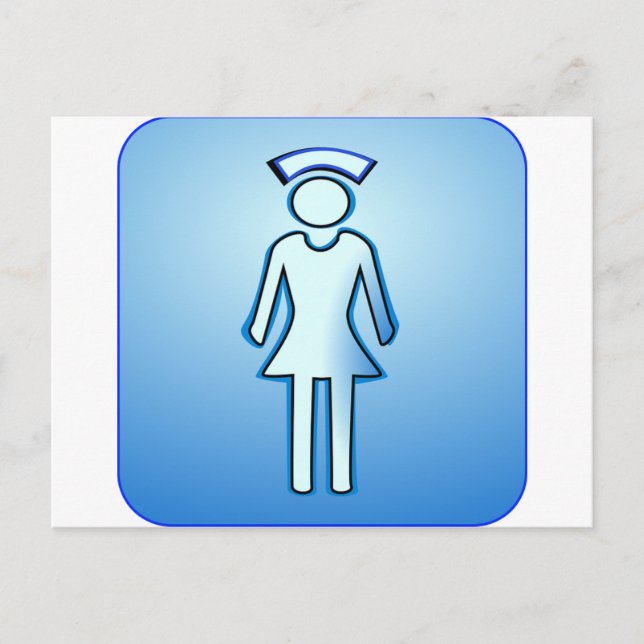 Doktor Nurse Sports Medicine Peace Kärlek Destiny Vykort (Framsida)