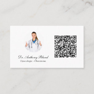 Doktor OBGYN Obstetrician Gyneolog Visitkort