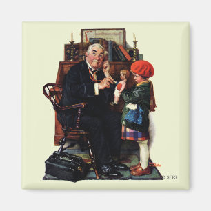 Doktor och dockan magnet