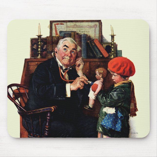 Doktor och dockan musmatta (Framsidan)