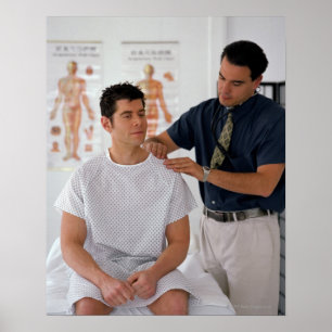Doktor och tålmodig poster