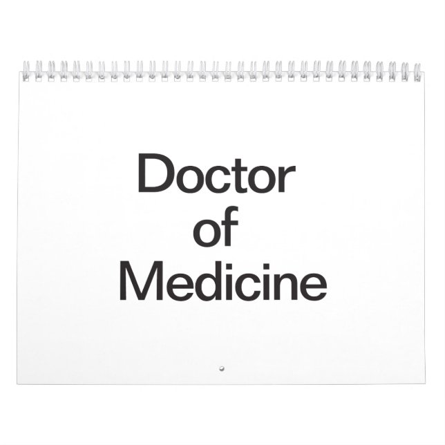 Doktor of Medicine Kalender (Omslag)
