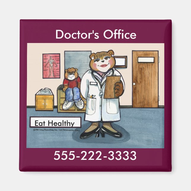 Doktor Office Magnet (Framsidan)