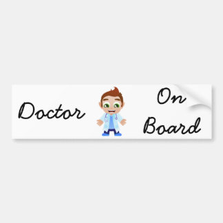 Doktor ombord bildekal
