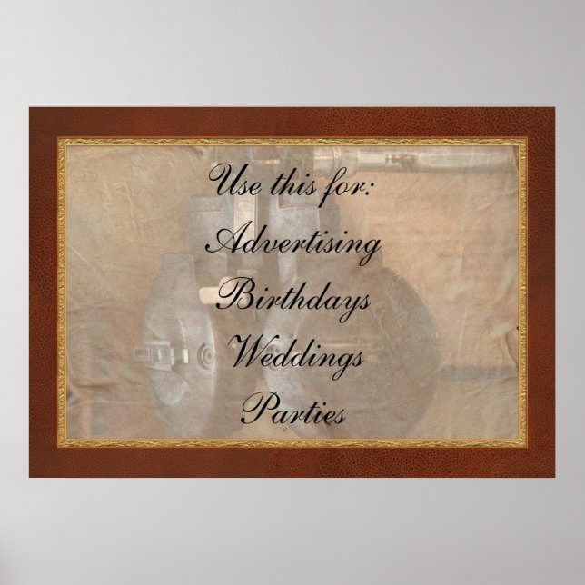 Doktor - optometri - en gammal spöke poster (Framsidan)