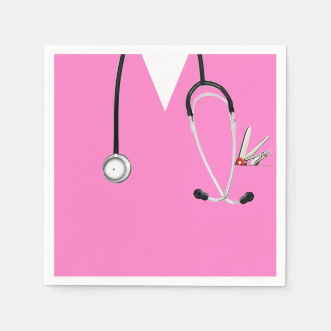 Doktor Party Pappersservett (Framsidan)