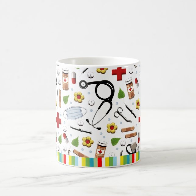 Doktor Pension Gift Kaffemugg (Center)