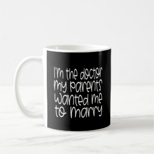Doktor PhD MD PsyD Studenten Feminist Gift EdD Kaffemugg