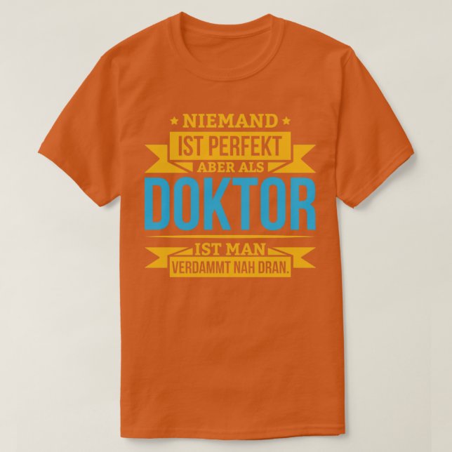 Doktor Phd Student Gift Dissertation1 T Shirt (Design framsida)