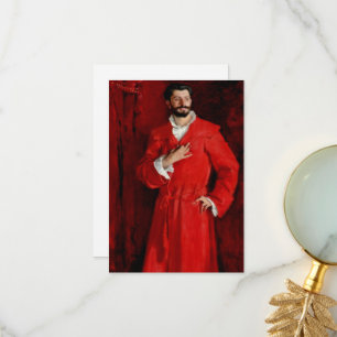 Doktor Pozzi hemma av John Singer Sargent Tack Kort