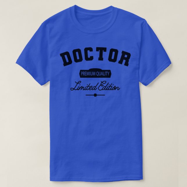Doktor Premium Quality Begränsad Edition T Shirt (Design framsida)