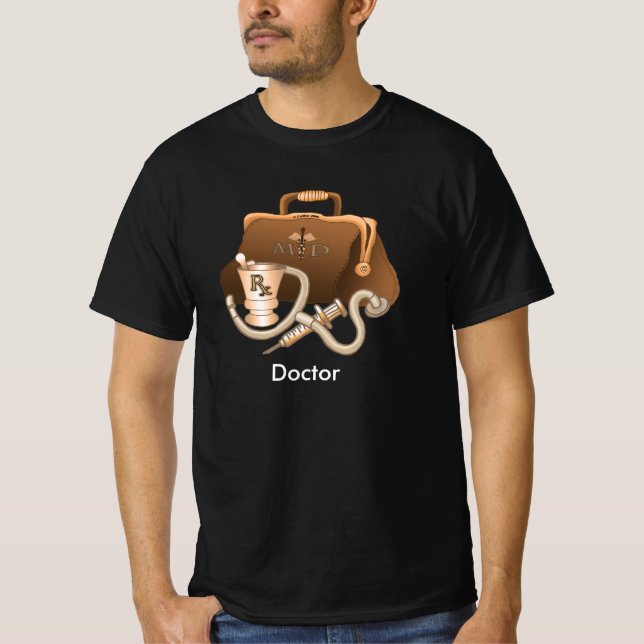 Doktor säck T-Shirt (Framsida)