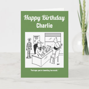 Doktor säger att patienten kan tweetas för mycket kort