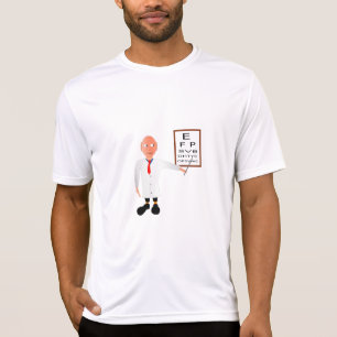 Doktor Sjuksköterska Öga Sport Medicin Fred Kärlek T-shirt