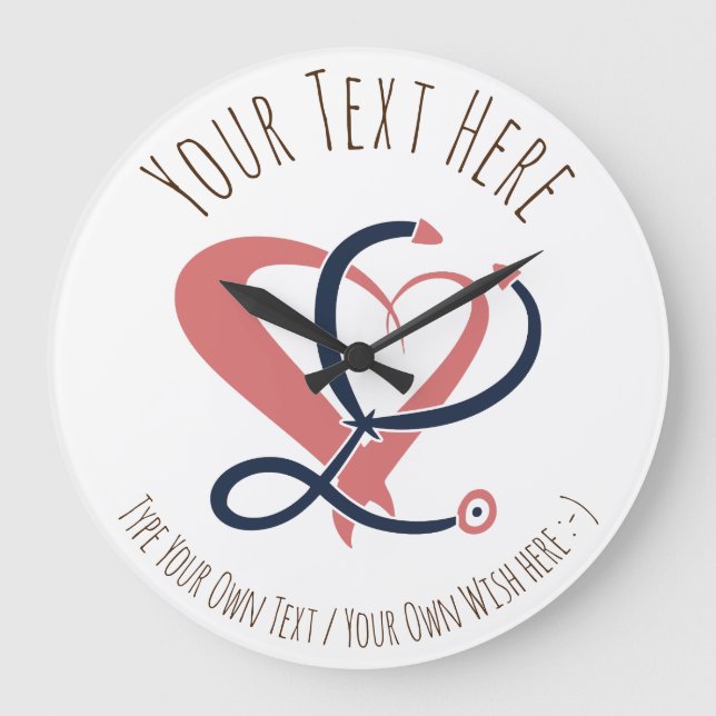 Doktor, sjuksköterska, sjukvårdare, akut, presentm stor klocka (Framsida)