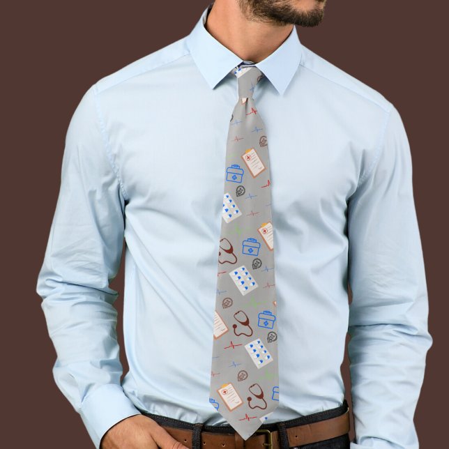 Doktor/sjuksköterskeyrke Pappa Tie Slips (Skapare uppladdad)