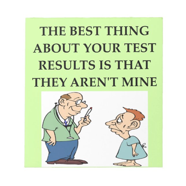 doktor skämt anteckningsblock (Framsida)