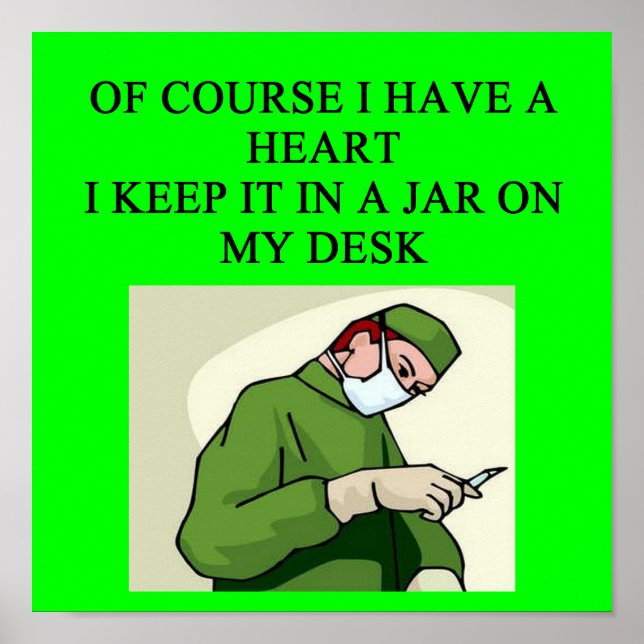 DOKTOR skämt Poster (Framsidan)