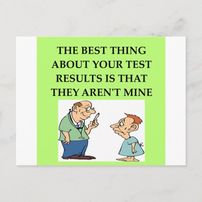 doktor skämt vykort (Framsida)