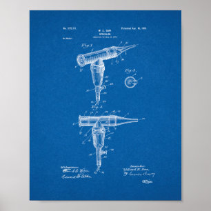Doktor Speculum Patent - Blueprint Poster