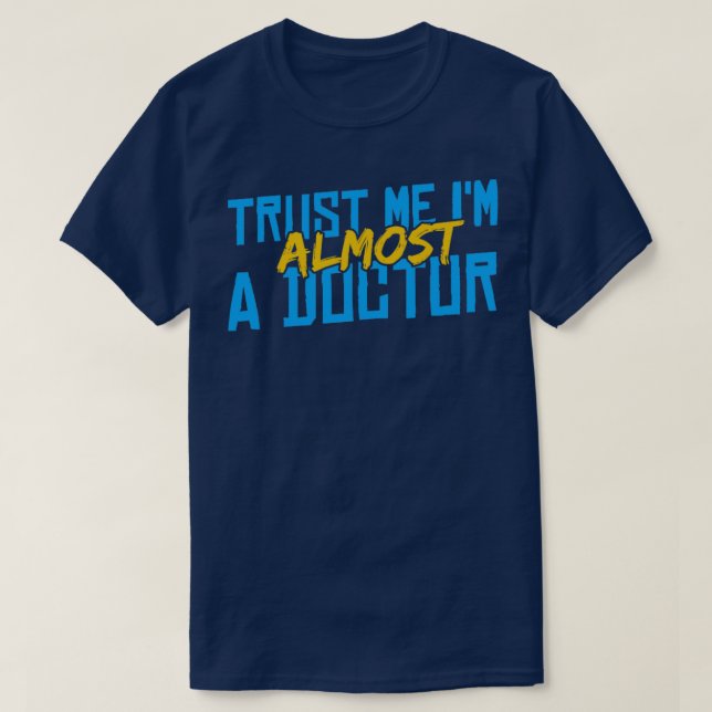 Doktor Student T Shirt (Design framsida)