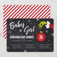 Doktor Suss | Babyflicka Grinch Baby Shower