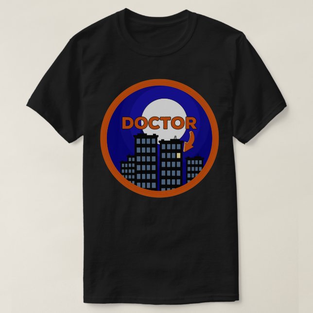 Doktor T Shirt (Design framsida)