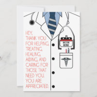 Doktor tackkort