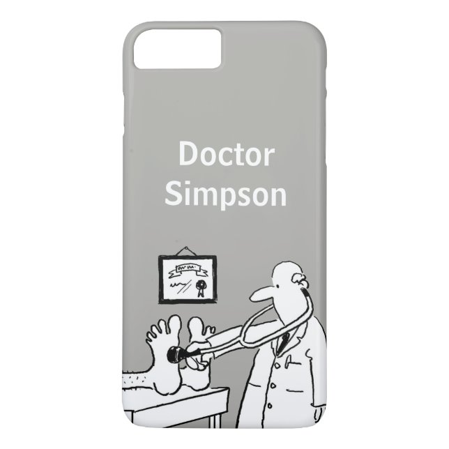 Doktor Theme Tecknad Case-Mate iPhone Skal (Baksida)