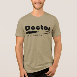 Doktor under utbildning Laddningsindikator Roligt T Shirt