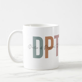 Doktor vid fysikalisk behandling kaffemugg