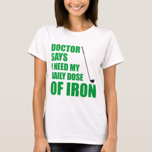 Doktor visar daglig dos Järn T Shirt