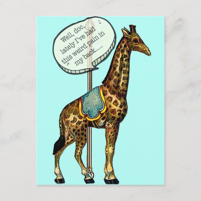 "Doktor Visit" Vykort (Framsida)