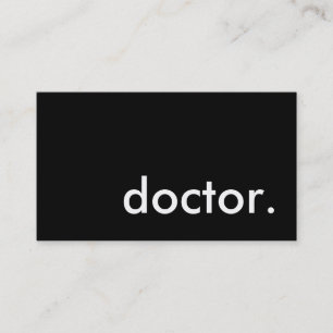 doktor. visitkort