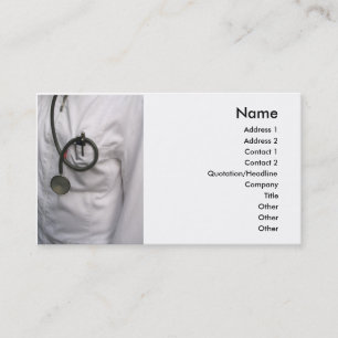 Doktor-visitkort Visitkort