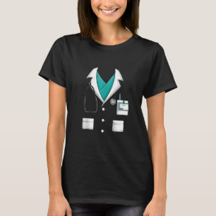 Doktor White Lab Jackar Funny Halloween Costume Ma T Shirt
