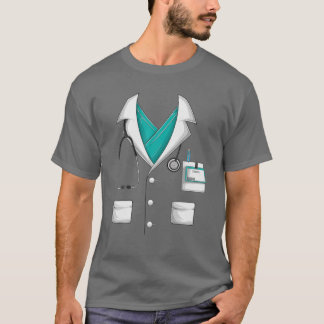 Doktor White Lab Jackar Funny Halloween Costume Ma T Shirt