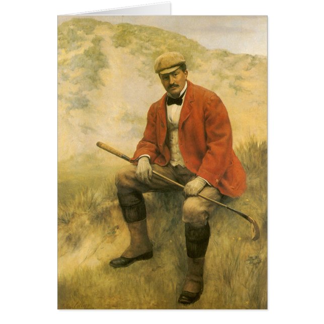 Doktor William Laidlaw Purves Porträtt av Collier Hälsningskort (Framsidan)