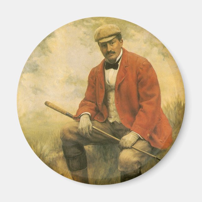 Doktor William Laidlaw Purves Porträtt av Collier Magnet (Framsidan)