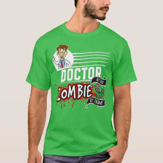 Doktor Zombie på natten 4 T Shirt