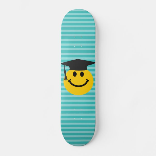 Doktorand- ansikte skateboard bräda 19,5 cm (Framsida)