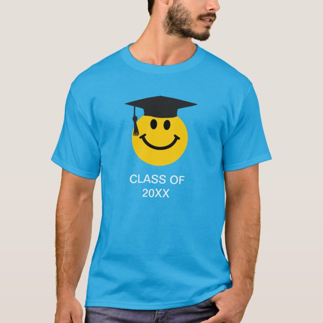 Doktorand- ansikte tee shirt (Framsida)